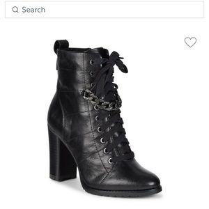 Karl Lagerfeld Paris Combat Jada boots